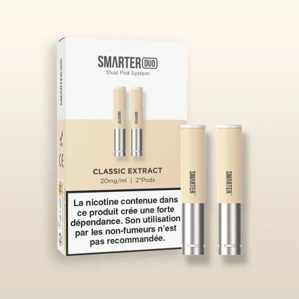 Cartouches Pré-remplies - Classic Extract - Smarter (X2)