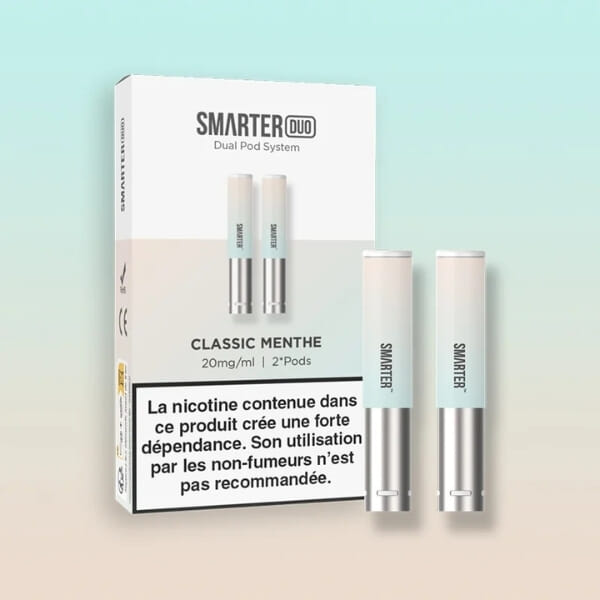 Cartouches Pré-remplies - Classic Menthe - Smarter (X2)