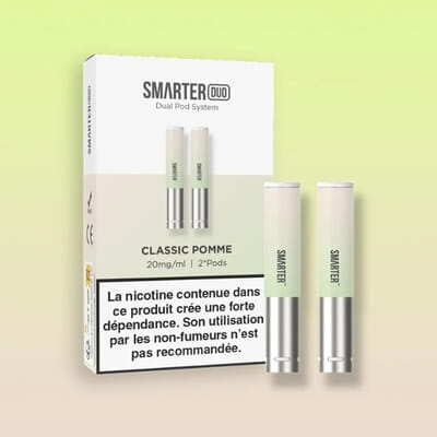 Cartouches Pré-remplies - Classic Pomme - Smarter (X2)