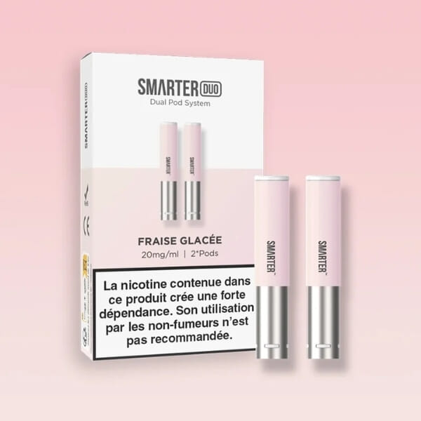 Cartouches Pré-remplies - Fraise glacée - Smarter (X2)