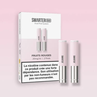 Cartouches Pré-remplies - Fruits rouges - Smarter (X2)