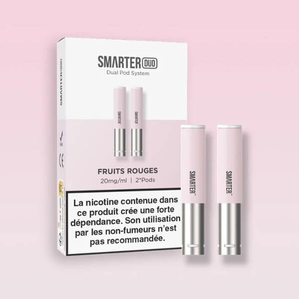 Cartouches Pré-remplies - Fruits rouges - Smarter (X2)