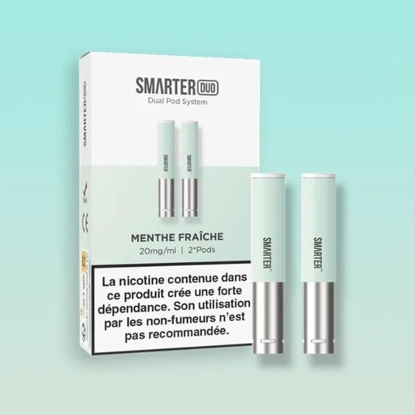 Cartouches Pré-remplies - Menthe Fraîche - Smarter (X2)