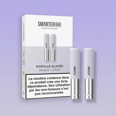 Cartouches Pré-remplies - Myrtille glacée - Smarter (X2)