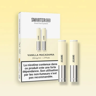 Cartouches Pré-remplies - Vanille Macadamia - Smarter (X2)
