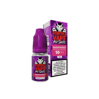 Passionfruit Peach Lemon - Nic Salts - Vampire Vape