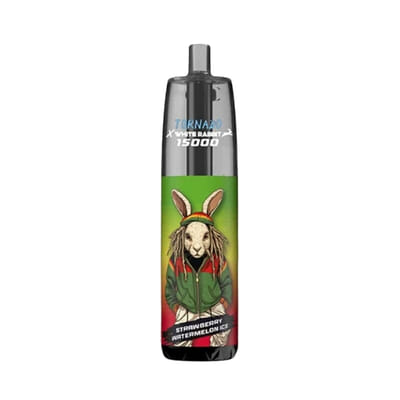 Puff Tornado 15000 - White Rabbit - Strawberry Watermelon Ice