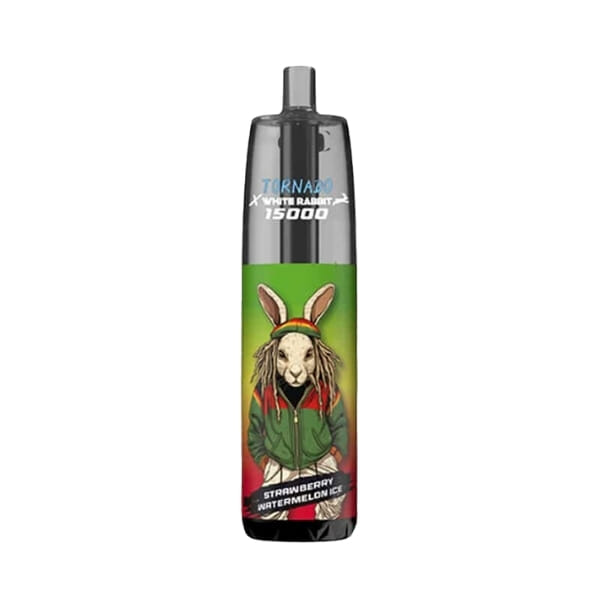 Puff Tornado 15000 - White Rabbit - Strawberry Watermelon Ice