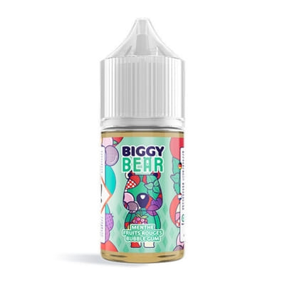 Concentré Menthe Fruits Rouges Bubble Gum 30 ml - Biggy Bear
