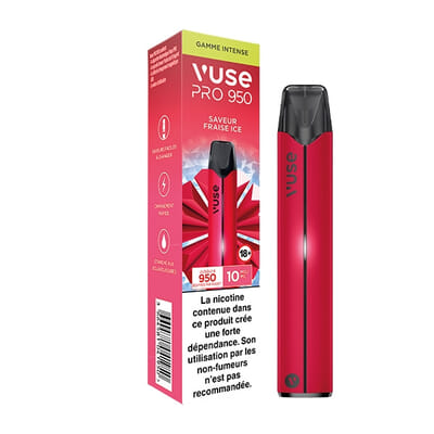 Kit Vuse Pro 950 Fraise Ice