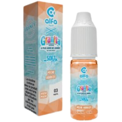 Pêche Abricot Granita Soft - Alfaliquid