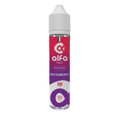 Alfaliquid Boysenberry 50 ml - Shake and vape