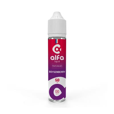 Alfaliquid Boysenberry 50 ml - Shake and vape