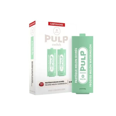 Recharges Switch Pulp - Pastèque Melon givrés - X2