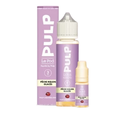 Pack 60 ml Pêche Melon Glacé - PulP