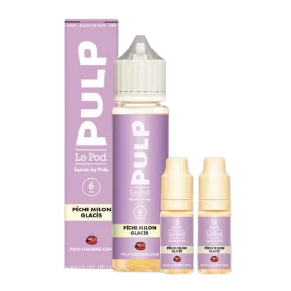 Pack 60 ml Pêche Melon Glacé - PulP image 2