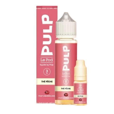 Pack 60 ml Thé Pêche - PulP