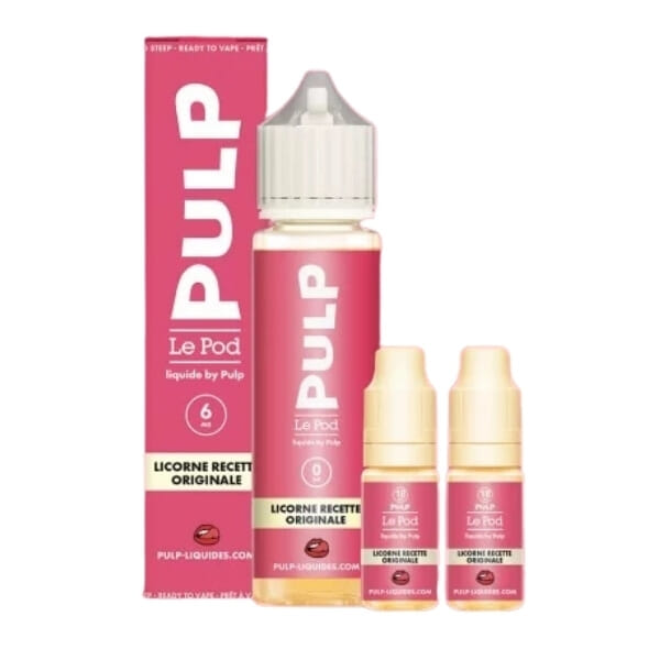 Pack 60 ml Licorne Recette Originale - PulP image 2