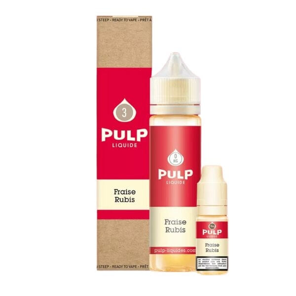 Pack 60 ml Fraise Rubis - PulP