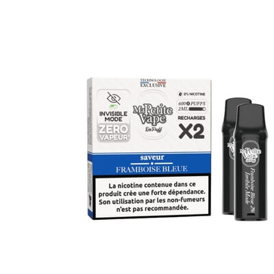 Cartouches Framboise Bleue Repuff Smokeless - Ma Petite Vape