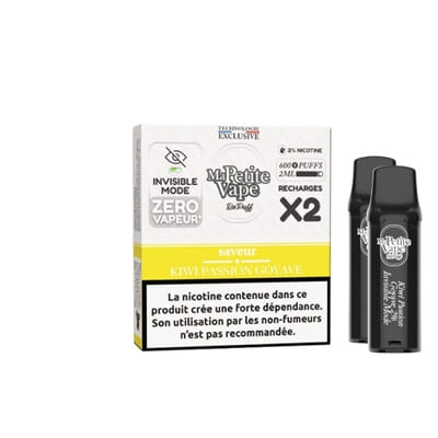 Cartouches Kiwi Passion Goyave Repuff Smokeless - Ma Petite Vape