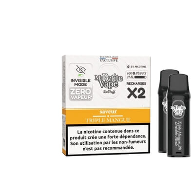 Cartouches Triple Mangue Repuff Smokeless - Ma Petite Vape