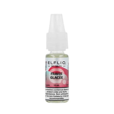Fraise glacée 10ml - Elfliq