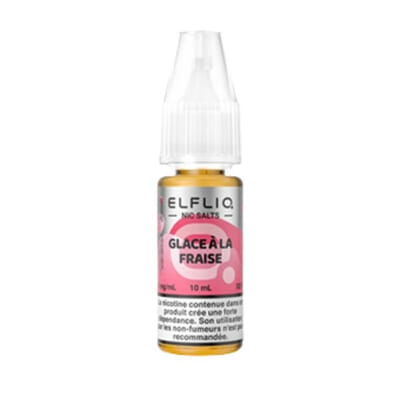 Glace à la fraise 10ml - Elfliq