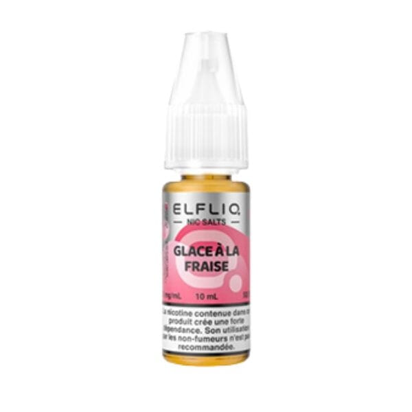Glace à la fraise 10ml - Elfliq