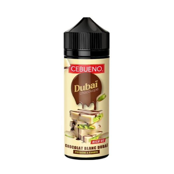 Dubaï Chocovape White 100ml - Cebueno