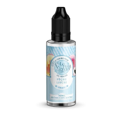 Concentré Pêche litchi Frais 30ml - Le Petit Verger