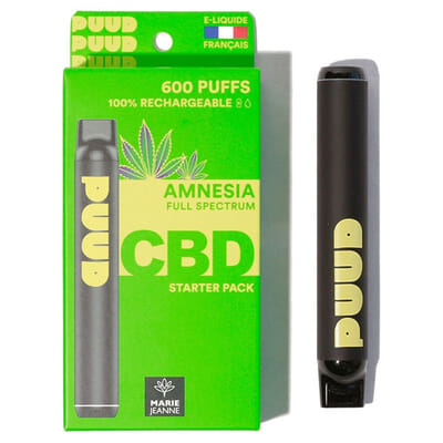 Puff Puud CBD - Amnesia - Marie Jeanne