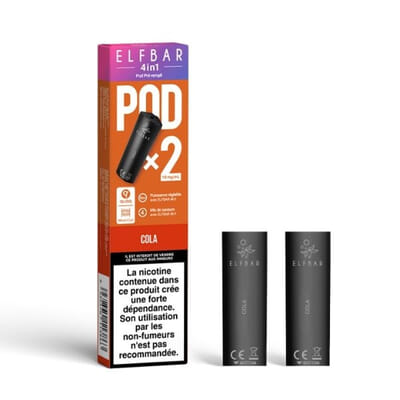 Recharges Elfbar 4in1 Cola X2 - Elfbar