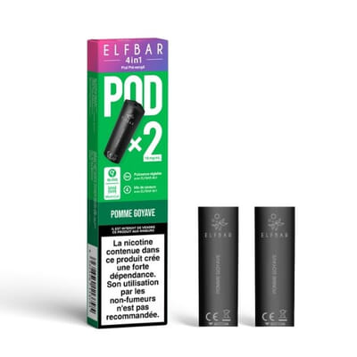 Recharges Elfbar 4in1 Pomme Goyave X2 - Elfbar