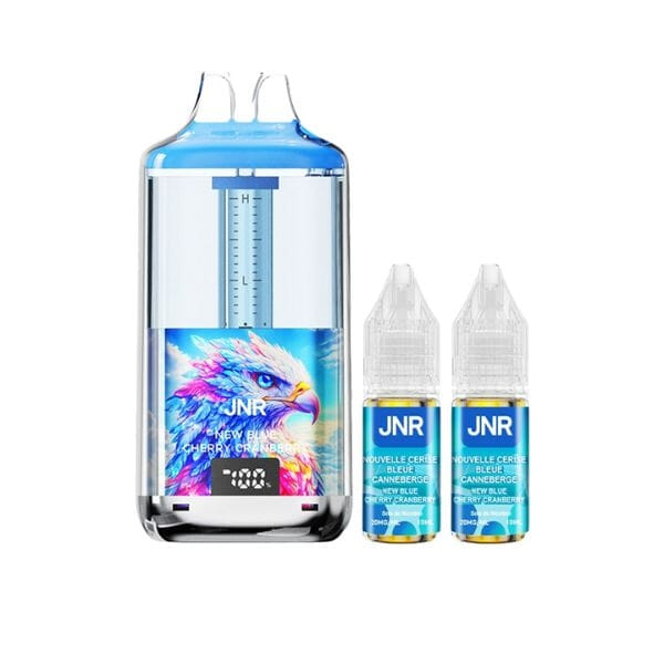 Puff Falcon GEM+ 30000 - Blue Cherry Cranberry - JNR