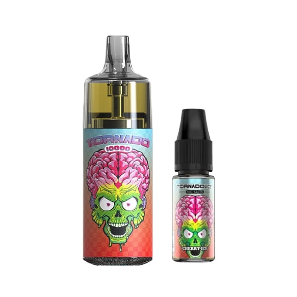 Puff Tornado 10000 - Cherry Ice - Gobar