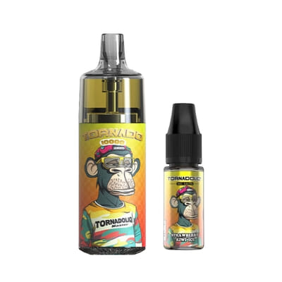 Puff Tornado 10000 - Strawberry Kiwi Ice - Gobar