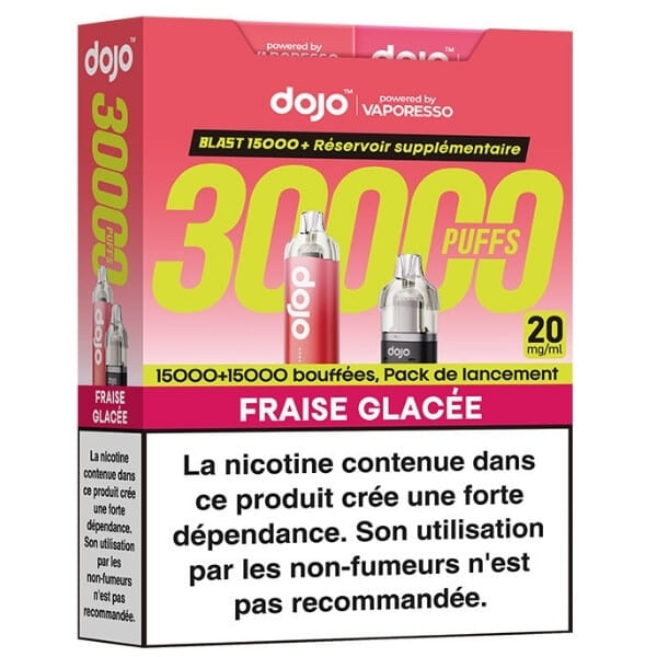 Puff Dojo Blast 30 k Fraise Glacée - Vaporesso