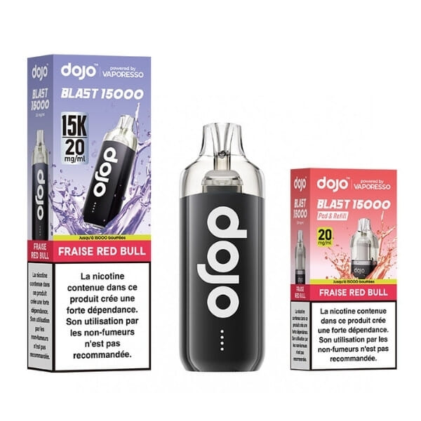 Puff Dojo Blast 30 k Fraise Redbull - Vaporesso image 2
