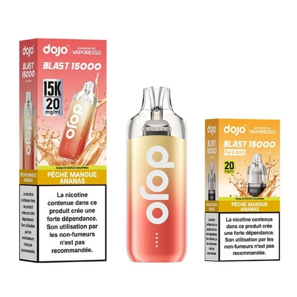 Puff Dojo Blast 30 k Pêche Mangue Ananas - Vaporesso image 2