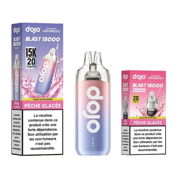 Puff Dojo Blast 30 k Pêche Glacée - Vaporesso image 2
