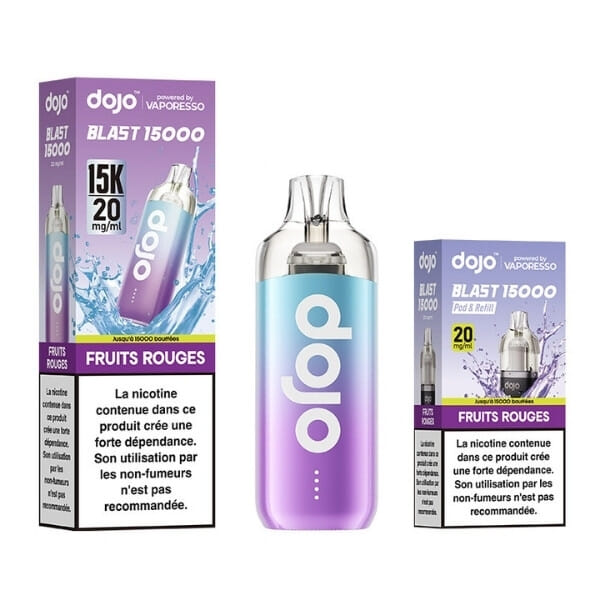 Puff Dojo Blast 30 k Fruits Rouges - Vaporesso image 2