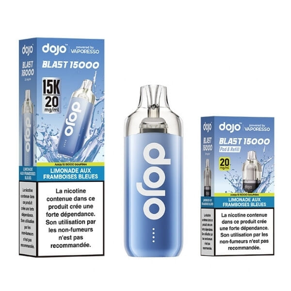 Puff Dojo Blast 30 k Limonade aux framboises bleues - Vaporesso image 2