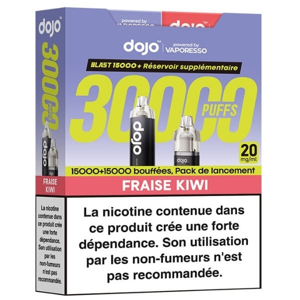 Puff Dojo Blast 30 k Fraise Kiwi - Vaporesso