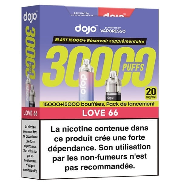Puff Dojo Blast 30 k Love 66 - Vaporesso
