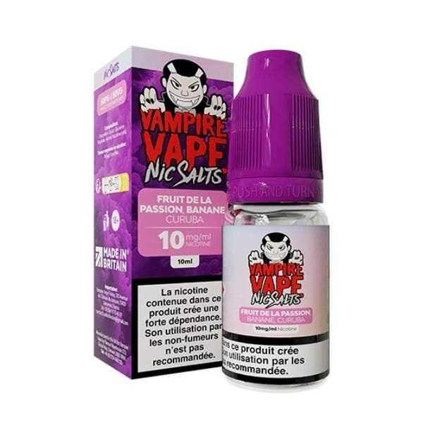 Fruit de la passion Banane Curuba - NicSalts - Vampire Vape