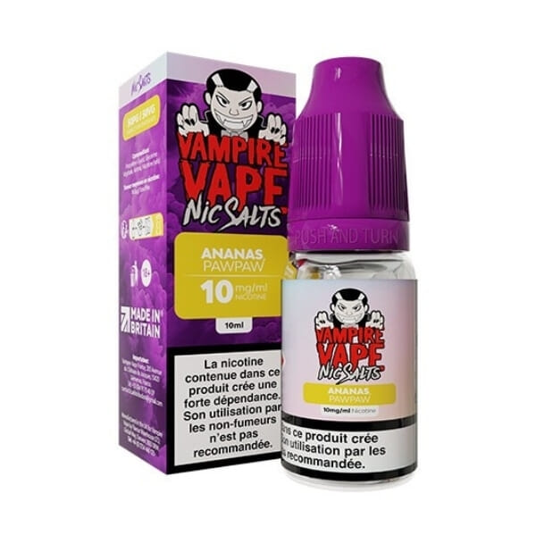 Ananas Pawpaw - NicSalts - Vampire Vape