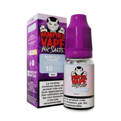 Myrtille Fraise Framboise - NicSalts - Vampire Vape