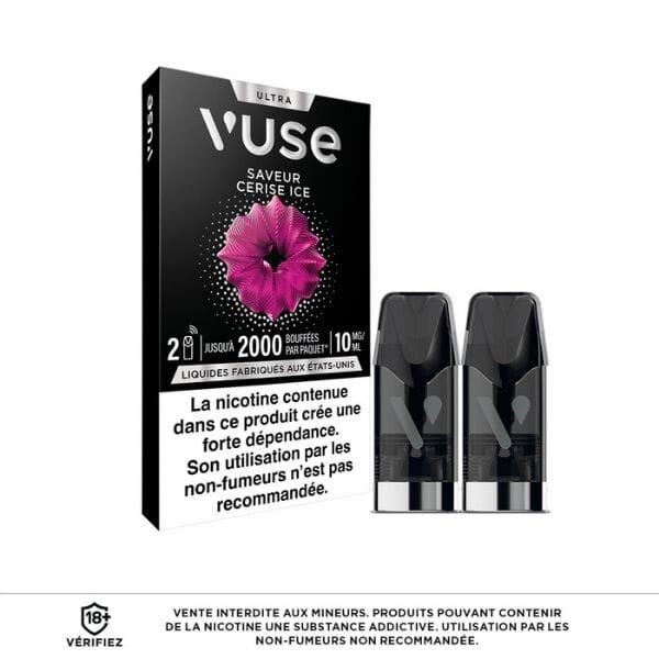 Recharges Cerise Ice Vuse Ultra