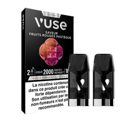 Recharges Fruits rouges Pastèque Vuse Ultra